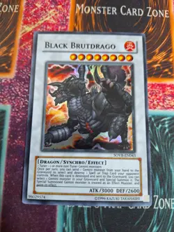 Yu-Gi-Oh! Black Brutdrago SOVR-EN043 Super Rare Unlimited Near Mint - Image 1