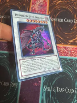 Yu-Gi-Oh! Hundred Eyes Dragon DPC5-EN003 Limited Super Rare Near Mint - Image 2