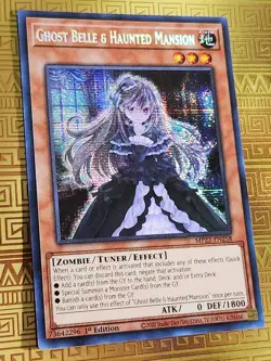 Ghost Belle & Haunted Mansion MP22-EN258 Secret Rare 1st Ed NM Yu-Gi-Oh - Image 1