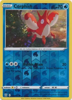 Corphish 038/163 Reverse Holo Battle Styles Pokemon Card NM - Image 1