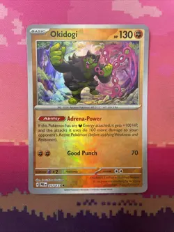 Pokemon Card Okidogi Masterball Prismatic Evolutions 057/131 Near Mint - Image 1
