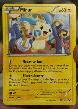PLUSLE 47/113 MINUN 48/113 NON HOLO POKEMON LEGENDARD TREASURES 2 CARD LOT - Image 4