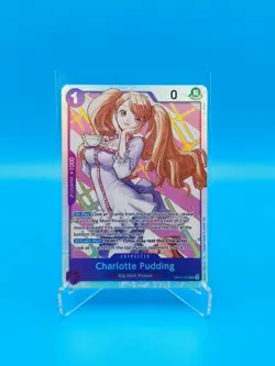 ONE PIECE Card Game TCG / Charlotte Pudding OP11-070 V.1 / SR English NM Waifu - Image 1