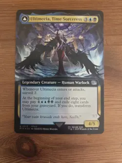 Ultimecia, Time Sorceress Extended Art Foil - FIN 0513 NM - MTG Magic - Image 1