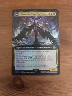 Ultimecia, Time Sorceress Extended Art Foil - FIN 0513 NM - MTG Magic - Image 2