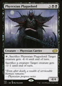 Phyrexian Plaguelord [Jumpstart 2022] Near Mint MTG - Image 1