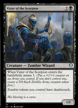 Vizier of the Scorpion [Starter Commander Decks] Near Mint MTG - Image 1