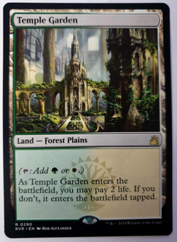 MTG: Ravnica Remastered - Temple Garden & Breeding Pool - Rare - NM - Image 1
