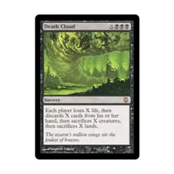 WOTC MtG Darksteel Death Cloud (R) EX - Image 1