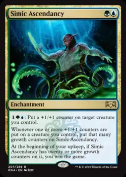 Simic Ascendancy - Light Play MTG Ravnica Allegiance - Image 1