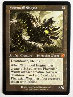 Wurmcoil Engine The Brothers' War Retro Artifacts BRR NM MTG - Image 1