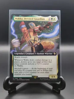 Wakka, Devoted Guardian (Extended Art) - #190 - Rare - MTG: Final Fantasy - FIC - Image 1
