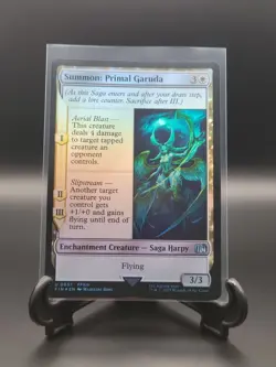 Summon: Primal Garuda (Foil) - #37 - Uncommon - MTG: Final Fantasy - FIN - Image 1