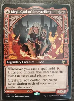 Birgi, God of Storytelling (Showcase) - Kaldheim: #311, MTG Nm R238 - Image 1