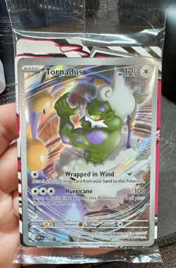Tornadus SVP 210 ETB Black Star Promo Sealed White Flare Pokemon - Image 1