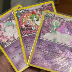RALTS RC8 KIRLIA RC9 GARDEVOIR RC10 POKEMON LEGENDARY TREASURES RADIANT HOLO LOT - Image 1