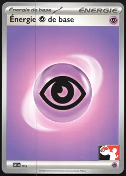Carte Pokemon Energie Psy Stamp Ligue 005 Ecarlate et Violet Francais - Image 1
