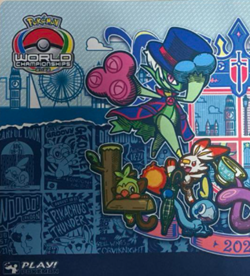 WCS 2022 Pokemon World Championship London Official Playmat 60 x 35cm Rubber - Image 5