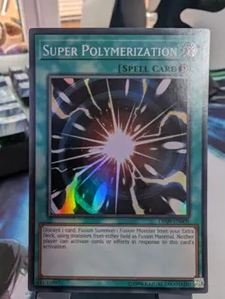 YuGiOh! Super Polymerization OP09-EN009 Super Rare - Image 1