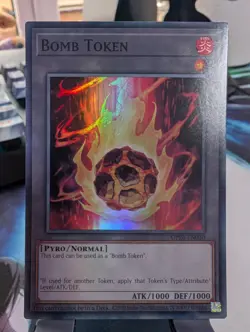 YuGiOh! Bomb Token OP26-EN030 Super Rare - Image 1