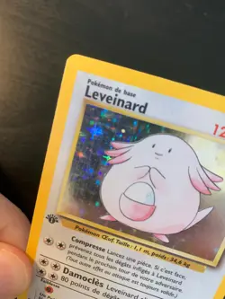 Carte Pokemon : Leveinard 3/102 Set de Base Edition 1 Wizards Francaise - Image 2