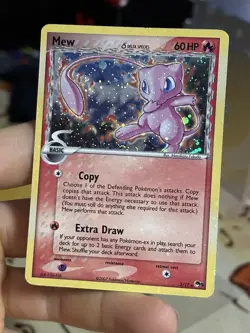 Mew 3/17 Delta Species HOLOBLEED INVERTED BACK ERROR POP Series 5 2007 Pokemon - Image 4