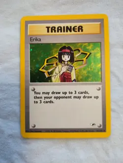 Pokemon TCG Gym Heroes Set: Misty 18/132 & Erika 16/132 & Team Rocket 🌈 Energy - Image 3