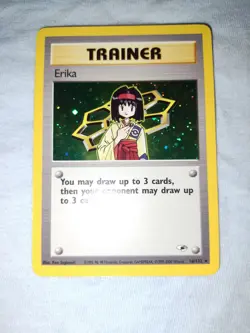 Pokemon TCG Gym Heroes Set: Misty 18/132 & Erika 16/132 & Team Rocket 🌈 Energy - Image 4
