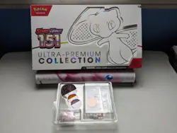 Pokemon Scarlet & Violet Ultra Premium Collection UPC Empty Box W/ Playmat - Image 1
