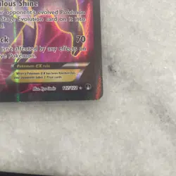 Espeon EX 117/122 Pokemon Card Ultra Rare Full Art *read - Image 3