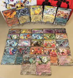 27x Scarlet & Violet Ex, Double Rare Bundle Mewtwo, Pikachu Garchomp Pokemon TCG - Image 1