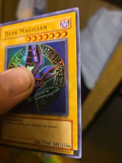 Yu-Gi-Oh Dark Magician 1996 Limited Edition Super Rare Holo Card SYE-001 NM - Image 3