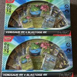 Pokemon TCG Venusaur Ex & Blastoise Ex Premium Collection SEALED Brand New - Image 1