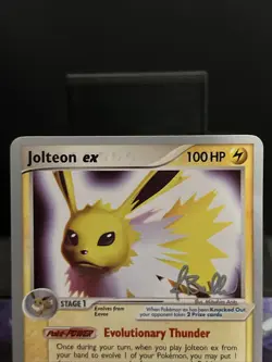 Pokemon Card Jolteon EX 109/113 2006 World Championships Jimmy Ballard NM - Image 2
