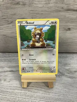 Pokemon TCG Bidoof Primal Clash 116/160 Regular LP. - Image 1
