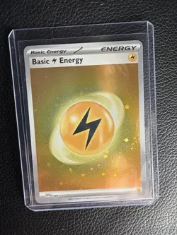 Pokemon 151 Basic Electric Energy 004 Cosmic Holo ENGLISH NM/M - Image 1