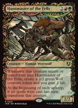 Huntmaster of the Fells Innistrad Remastered Magic MTG Creature CARD 1x (0325) - Image 1