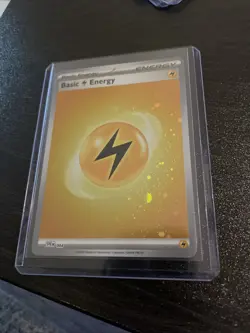 Electric Energy Card Pokemon Scarlet & Violet 151 English SVE 004 Cosmic Holo - Image 1