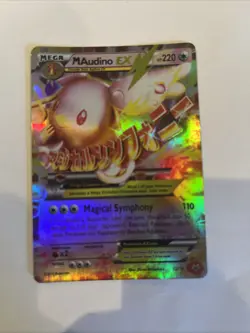 M Audino EX 12/16 Pokemon TCG XY Fates Collide Ultra Rare Holo - Image 1