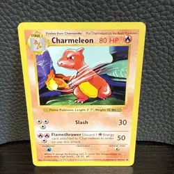 Charmeleon 24/102 - Pokemon TCG Base Set SHADOWLESS - LP - Image 1