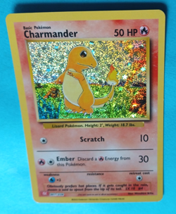 POKEMON CLASSIC COLLECTION CHARMANDER CLC 001/034 HOLO SET FRESH CLEAN SHARP - Image 2