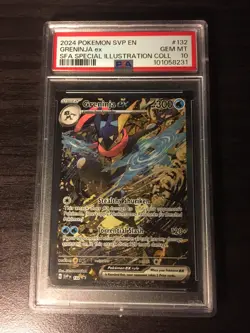 Pokemon Card - PSA 10 Greninja ex 132 Black Star Promo Special Illustration Rare - Image 1