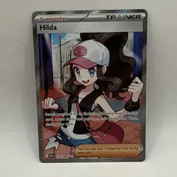 Hilda 164/086 Full Art Ultra Rare White Flare Pokemon TCG NM Trading Card - Image 1