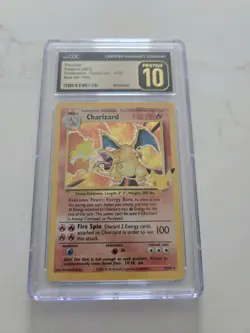 2021 POKEMON SWSH CELEBRATIONS #4/102 CHARIZARD HOLO CLASSIC COL CGC PRISTINE 10 - Image 1
