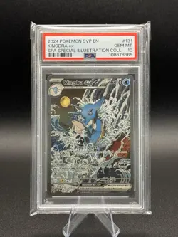 PSA 10 Kingdra Ex Special Illustration 131 2024 Pokemon Card SVP EN Promo - Image 1