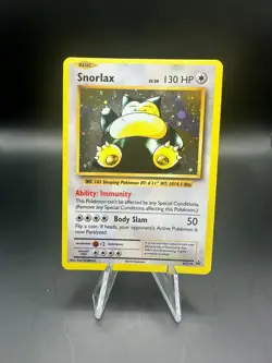 POKEMON XY EVOLUTIONS SNORLAX HOLO XY179 BLACK STAR PROMO - Image 1