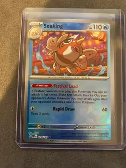 Seaking Master Ball Prismatic Evolutions 021/131 English Pokemon - Image 1