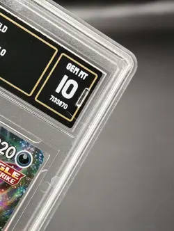 🍀Pokemon GMA 10 small scratch on case Gengar VMAX 157/264 ENG bgs psa graad🍀 - Image 3