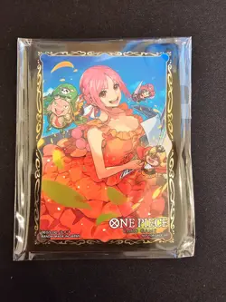 ONE PIECE Card Game Official Rebecca Promo Sleeves 2025 Treasure Cup (10pc) NEW - Image 1