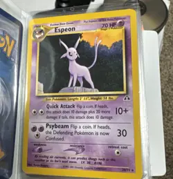 Rare Eevee And Eeveelution Card Collection With Binder (30 Eevee Pokemon Cards) - Image 3